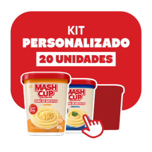 Kit 20 Mash Cup (Personalize seu kit)