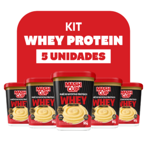 Mash Cup - Whey | Kit 5 Unidades
